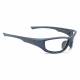 Model 703 Angled Frame Radiation Eyewear - Charcoal Grey