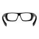 Phillips Safety Plastic Frame Radiation Glasses Model 9388 - Black (Back View)