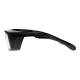 Phillips Safety Plastic Frame Radiation Glasses Model 9388 - Black (Left Side View)