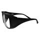 Phillips Safety Fit Over Radiation Glasses Model ESC302N - Black (Left Side View)