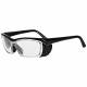 Plastic Frame Radiation Glasses Model EX601 - Black EX601B-BK-50SS