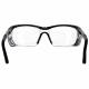 Plastic Frame Radiation Glasses Model EX601 - Black EX601B-BK-50SS