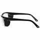 Plastic Frame Radiation Glasses Model EX601 - Black EX601B-BK-50SS