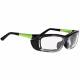 Plastic Frame Radiation Glasses Model EX601 - Matte Apple Green with Foam Gasket EX601BFS-AP-50SS