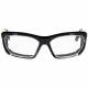 Plastic Frame Radiation Glasses Model EX601 - Matte Apple Green with Foam Gasket EX601BFS-AP-50SS