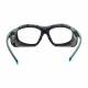 Model F10 Economy Radiation Glasses - Black with Blue Accents