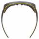 Model F10 Economy Radiation Glasses - Black with Yellow Accents