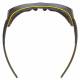 Model F10 Economy Radiation Glasses - Black with Yellow Accents