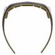 Model F10 Economy Radiation Glasses - Clear & Black with Yellow Accents