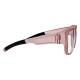 Phillips Safety Fit Over Radiation Glasses Model FitProtek - Pink (Right Side View)