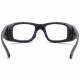 Model JY7 Wrap Around Radiation Glasses - Black