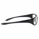 Black Wrap Around Radiation Glasses Model MX30 - Frame Size 55-20-130