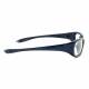 Blue Wrap Around Radiation Glasses Model MX30 - Frame Size 55-20-130