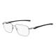 Phillips Safety Nike 4317 Radiation Glasses, Frame Size 55-14-145 - Satin Gunmetal/Black 070-55