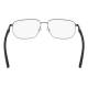 Phillips Safety Nike 4317 Radiation Glasses, Frame Size 55-14-145 - Satin Gunmetal/Black 070-55