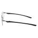 Phillips Safety Nike 4317 Radiation Glasses, Frame Size 55-14-145 - Satin Gunmetal/Black 070-55