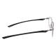 Phillips Safety Nike 4317 Radiation Glasses - Frame Size 57-14-145 (Satin Gunmetal/Black 070-57)