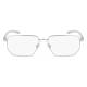 Phillips Safety Nike 4317 Radiation Glasses - Frame Size 57-14-145 (Satin Silver/Wolf Gray 045-57)
