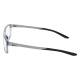 Phillips Safety Nike 5060 Radiation Glasses - Matte Smoke Gray/Black 5060N-034-52