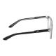 Phillips Safety Nike 5063 Radiation Glasses, Frame Size 52-16-135 - Black/Crystal 009-52