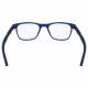 Phillips Safety Nike 7056 Radiation Glasses - Matte Industrial Blue 423 (Back View)
