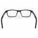 Phillips Safety Nike 7057 Radiation Glasses - Black 001 (Back View)