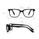 Phillips Safety Nike 7057 Radiation Glasses - Dimensions
