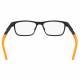 Phillips Safety Nike 7057 Radiation Glasses - Matte Anthracite 033 (Back View)