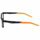 Phillips Safety Nike 7057 Radiation Glasses - Matte Anthracite 033 (Left Side View)
