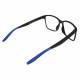 Nike 7118 Radiation Glasses - Matte Black Racer Blue 008