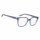 Phillips Safety Nike 7172 Radiation Glasses - Denim/Teal Laminate 426 (Right Angle View)