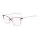 Phillips Safety Nike 7228 Radiation Glasses, Frame Size 52-16-140 - Taupe Gray/Plat Violet Fade 547-52