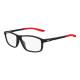 Phillips Safety Nike 7291 Radiation Glasses - Matte Black/University Red 006