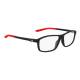 Phillips Safety Nike 7291 Radiation Glasses - Matte Black/University Red 006