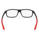 Phillips Safety Nike 7291 Radiation Glasses - Matte Black/University Red 006