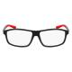 Phillips Safety Nike 7291 Radiation Glasses - Matte Black/University Red 006