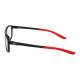 Phillips Safety Nike 7291 Radiation Glasses - Matte Black/University Red 006