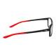 Phillips Safety Nike 7291 Radiation Glasses - Matte Black/University Red 006