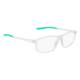 Phillips Safety Nike 7291 Radiation Glasses - Matte Light Silver/Stad Green 051