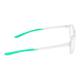 Phillips Safety Nike 7291 Radiation Glasses - Matte Light Silver/Stad Green 051