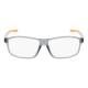 Phillips Safety Nike 7291 Radiation Glasses - Matte Smoke Gray/Total Orange 034
