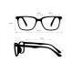 Phillips Safety Nike 7405 Radiation Glasses - Frame Measurement