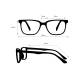 Phillips Safety Nike Ace Driver I Radiation Glasses - Frame Measurements