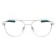 Phillips Safety Nike Ace Driver I Radiation Glasses - Satin Silver EV24042-902