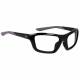 Phillips Safety Nike Brazer Radiation Glasses - Black FV2400-010 (Right Angle View)