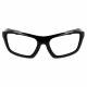 Phillips Safety Nike Brazer Radiation Glasses - Black FV2400-010 (Front View)