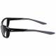 Phillips Safety Nike Brazer Radiation Glasses - Black FV2400-010 (Left Side View)