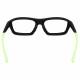 Phillips Safety Nike Brazer Radiation Glasses - Matte Black FV2401-010 (Back View)