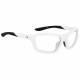 Phillips Safety Nike Brazer Radiation Glasses - White FV2401-100 (Right Angle View)