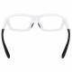Phillips Safety Nike Brazer Radiation Glasses - White FV2401-100 (Back View)